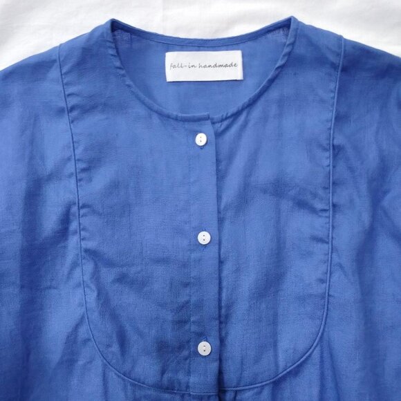 Luckyi Blue Shirt Blouse - Picture 3 of 7